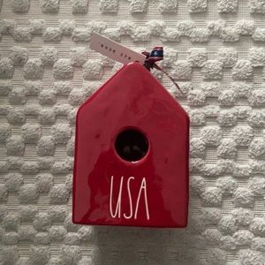 COPY - Rae Dunn bird house brand new magenta